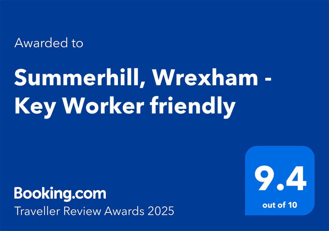 Summerhill, Wrexham - Key Worker Friendly Ngoại thất bức ảnh